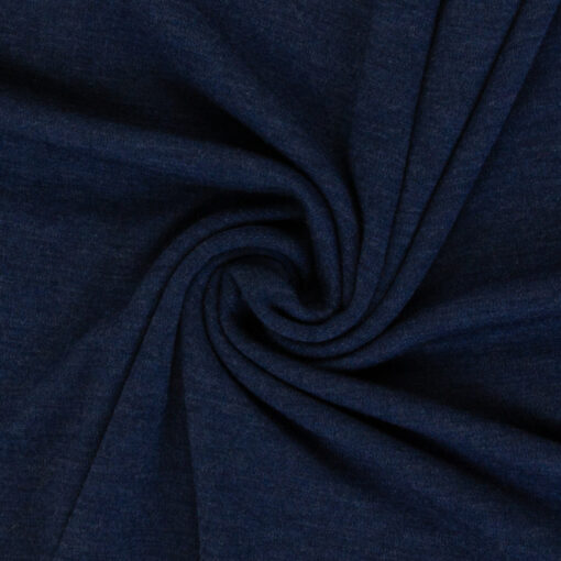 Strick 100% Merino marine