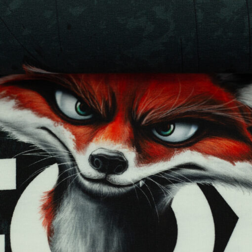 Panel French Terry FoxDevilsWild by Thorsten Berger