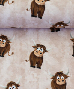 French Terry Holy cow beige