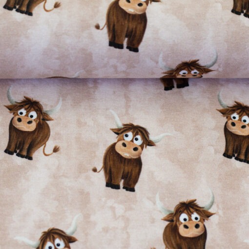 French Terry Holy cow beige