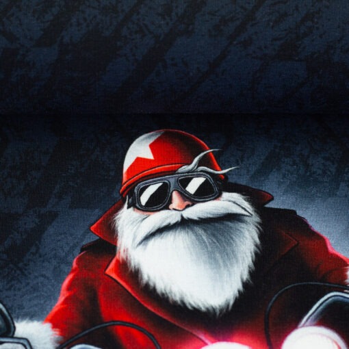 Panel French Terry Weihnachtsmann by Thorsten Berger