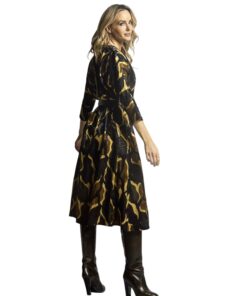Viskose Jacquard Print Tragefoto