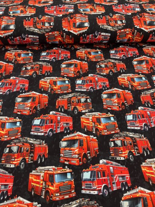French Terry Firefighter Truck