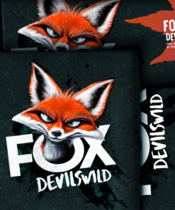 Panel French Terry FoxDevilsWild by Thorsten Berger