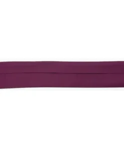 Popeline Schrägband Bordeaux