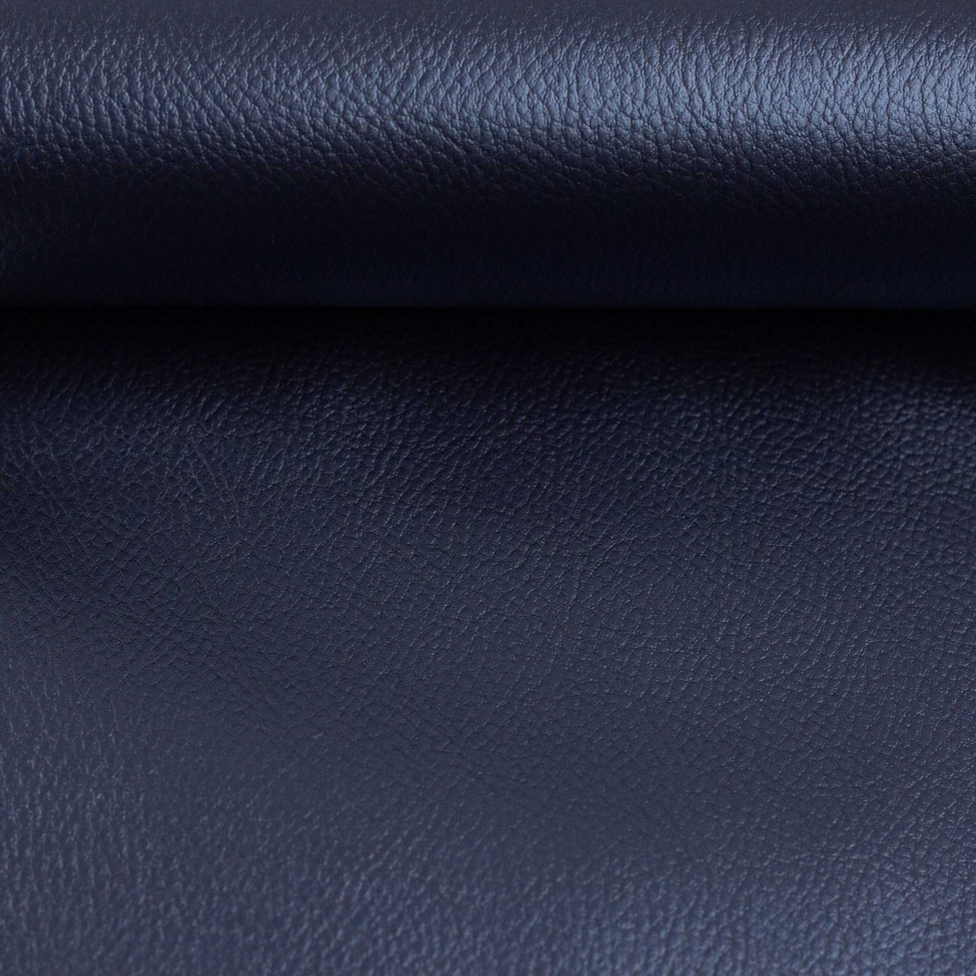 Kunstleder Rex-Metallic nachtblau