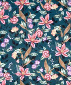 Velvet Flowers grün