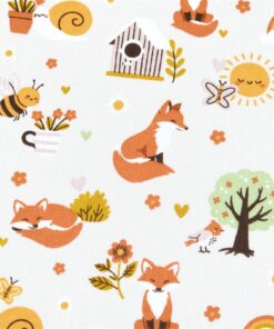 100% Baumwolle Füchschen