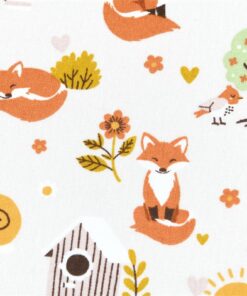 100% Baumwolle Füchschen