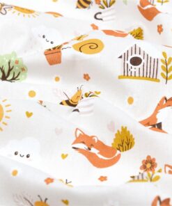 100% Baumwolle Füchschen