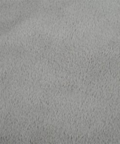 Kunstfell Stoff Graubraun