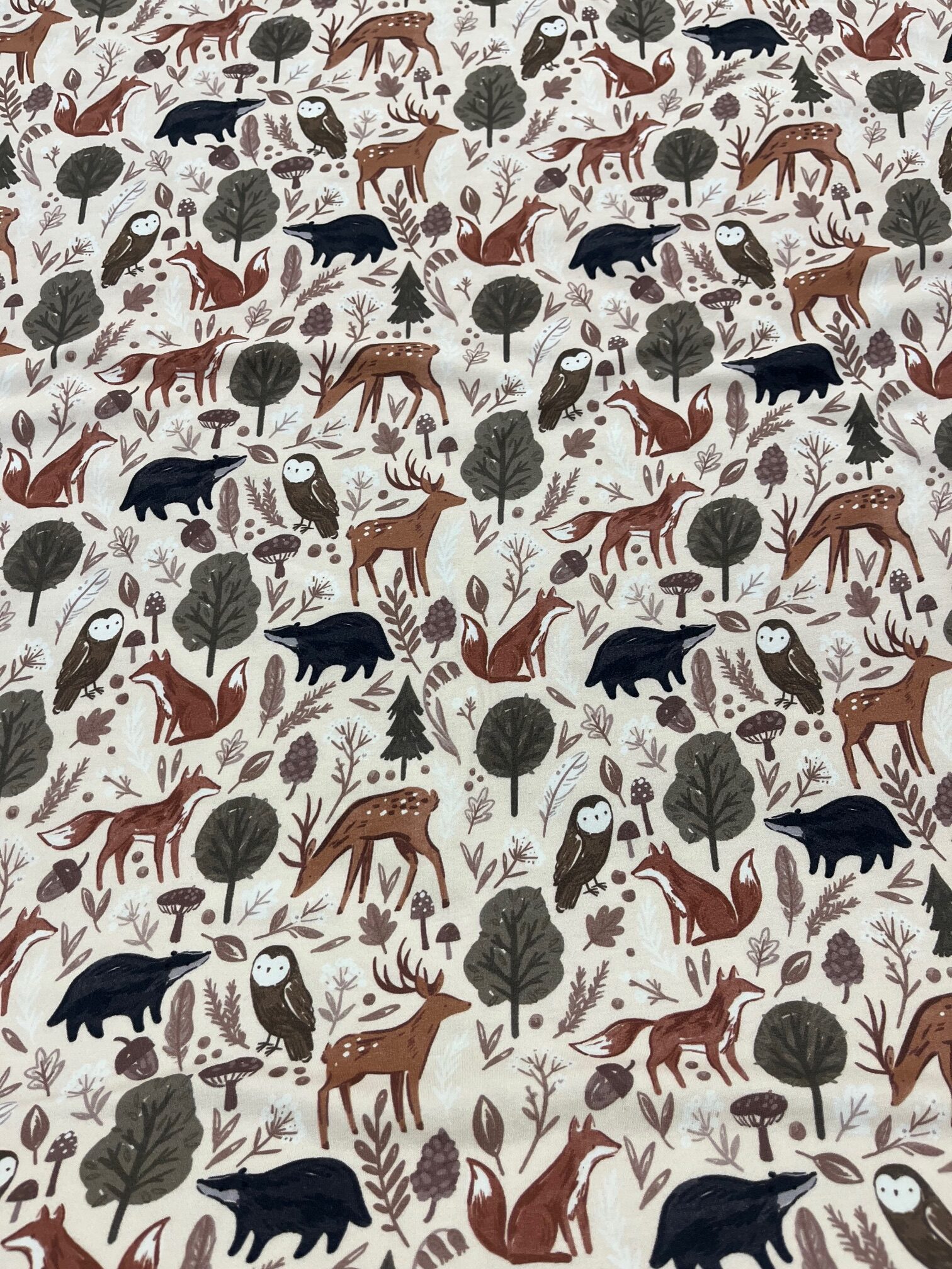 French Terry Wald Tiere