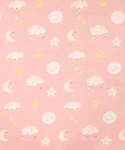 Jersey sleepy Clouds rosa