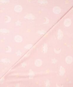 Jersey sleepy Clouds rosa