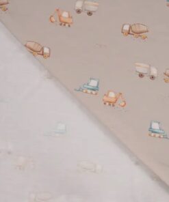 Jersey Baufahrzeuge auf sand