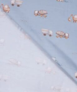 Jersey Baufahrzeuge auf blau