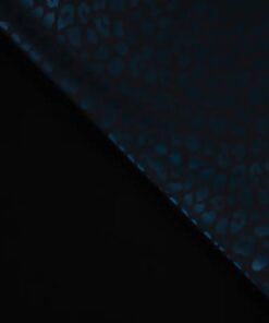 Raincoat Leo print blau