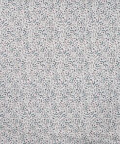 Baumwolle Fiori dusty mint
