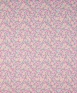 Baumwolle Fiori magenta