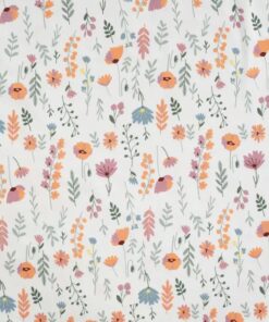 Jersey flower fields ecru