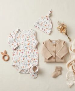 Jersey flower fields ecru