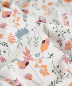 Jersey flower fields ecru