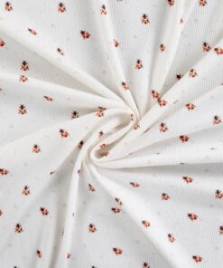 Rippjersey Marienkäfer auf weiss