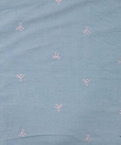 Denim Stickerei schleife