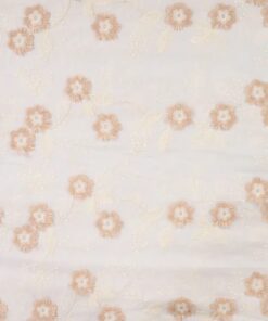 Baumwolle flower embroidery