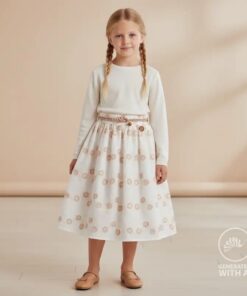 Baumwolle flower embroidery