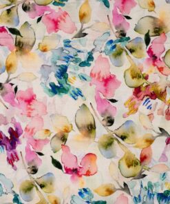 Viskose Leinen watercolor