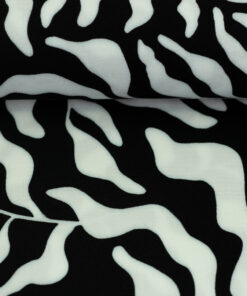 100%Viskose Dancing Algae white