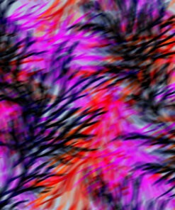 100%Viskose Coral World