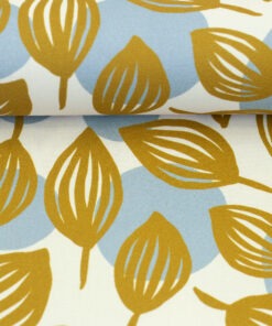 Canvas Dots & Leaves