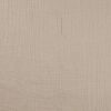 Baumwolle Musselin Uni beige