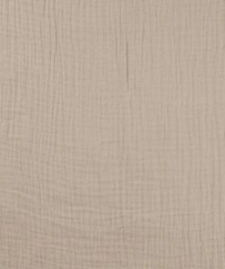 Baumwolle Musselin Uni beige