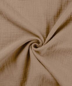 Baumwolle Musselin Uni liver