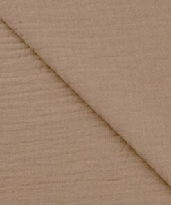 Baumwolle Musselin Uni liver