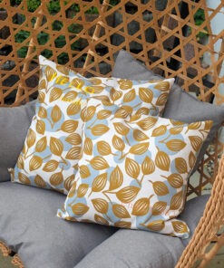 Canvas Dots & Leaves