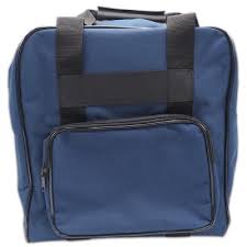 Overlock Tasche Blau