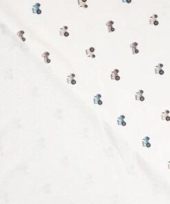 Rippjersey Traktor auf weiss