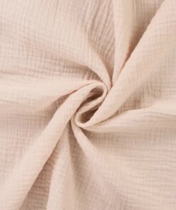 Baumwolle Musselin Uni beach sand