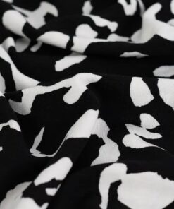 Jersey Viskose Abstrakt Flowers