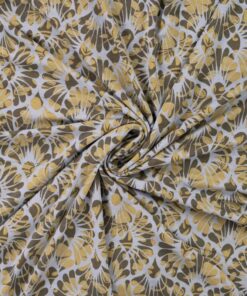 Jersey Viskose Graphic blue