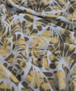 Jersey Viskose Graphic blue