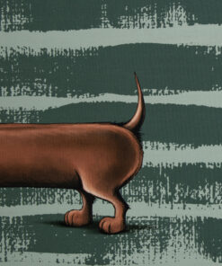 Panel French Terry DachshundErnesto by Thorsten Berger