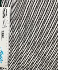 Netzstoff für Taschen schwarz