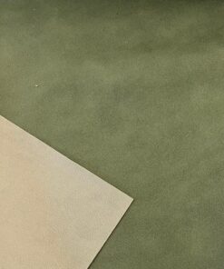 Vintage Kunstleder Uni Grün
