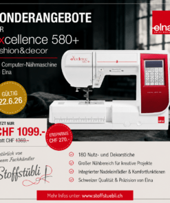 Elna eXcellence 580+Fashion&Decor Edition
