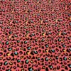 Baumwolle Musselin Peach Leopard